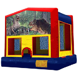 Jurassic Panel Bounce House