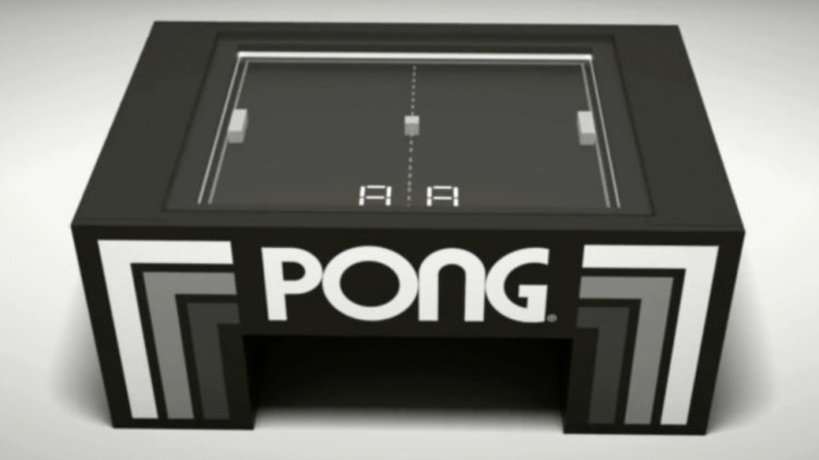 Pong Coffee Table Arcade Game