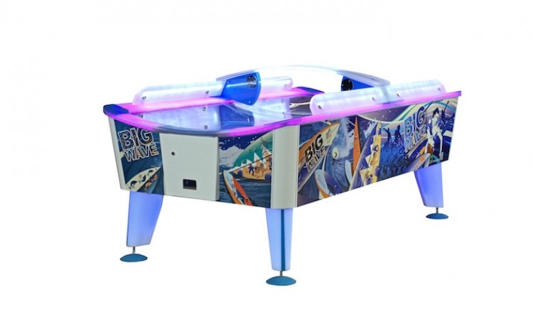 Big Wave Air Hockey Table (Curved Top)