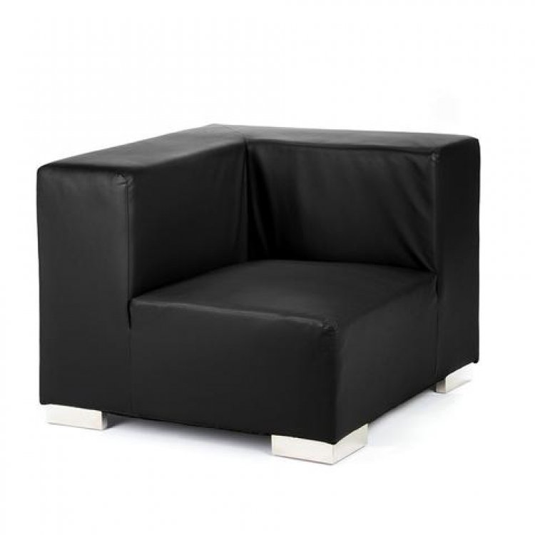 Mondrian - Corner - Black