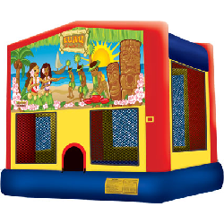 Luau Bounce House