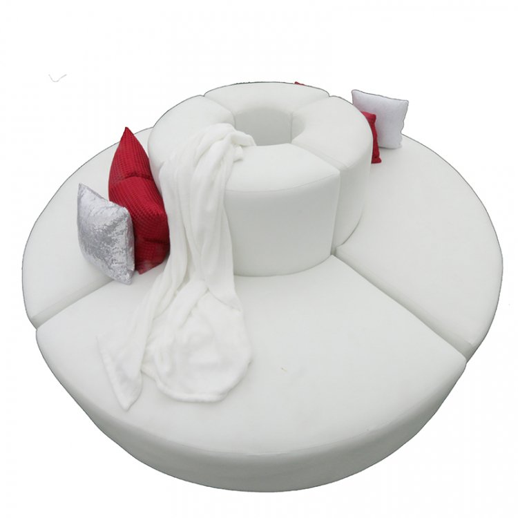 Mondrian - Circular Couch - Black
