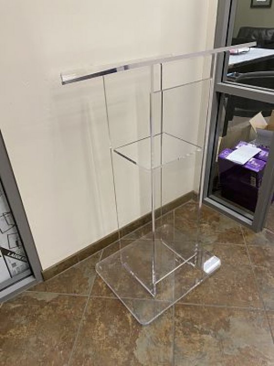 Podium - Clear Acrylic