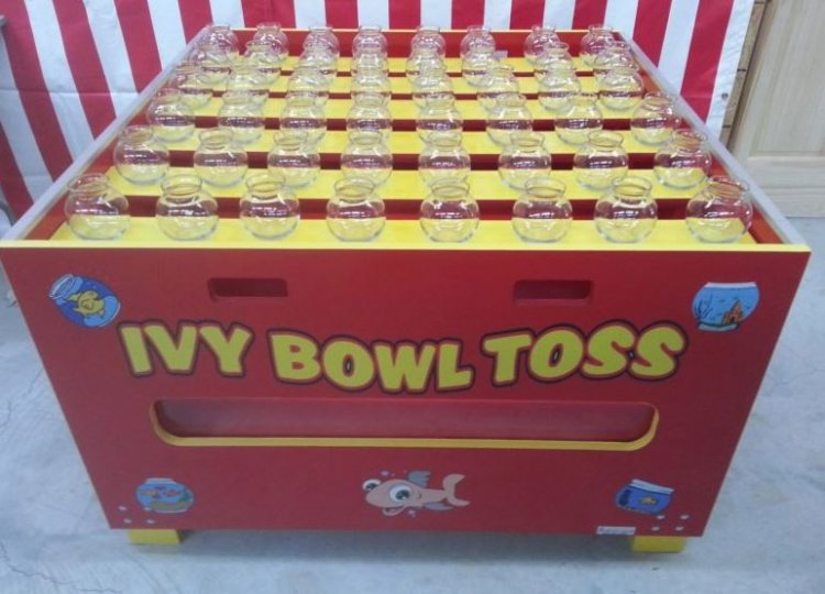 Fish Bowl Toss Midway Carnival Game