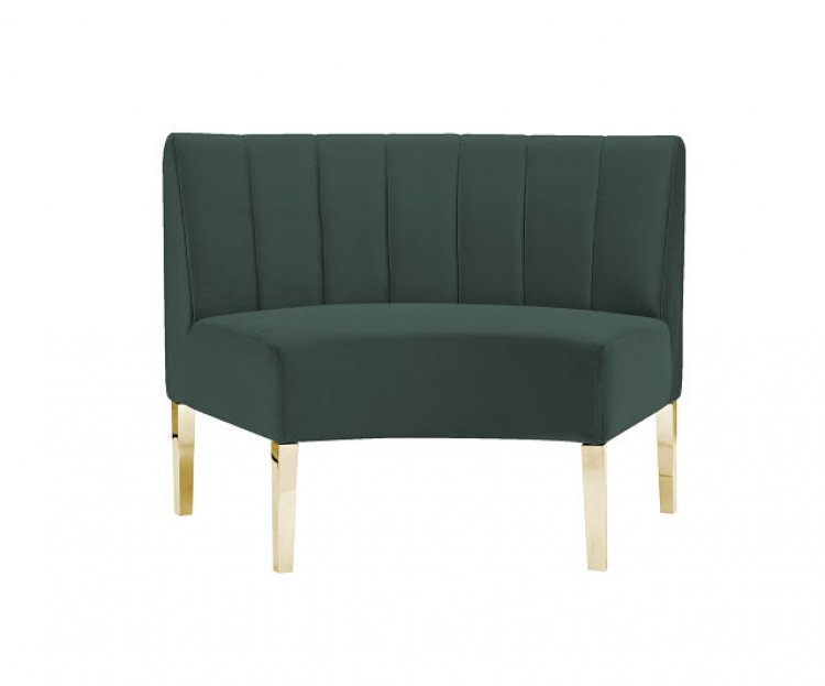 Kincaid Sofa - Inside Round - Emerald