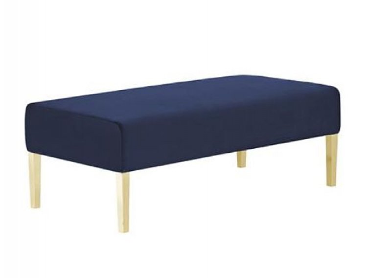 Kincaid Ottoman - 4ft Length - Sapphire