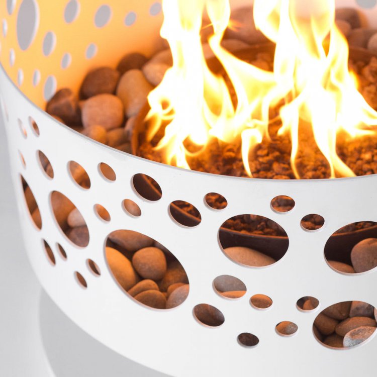 Solfire Fire Pit - White