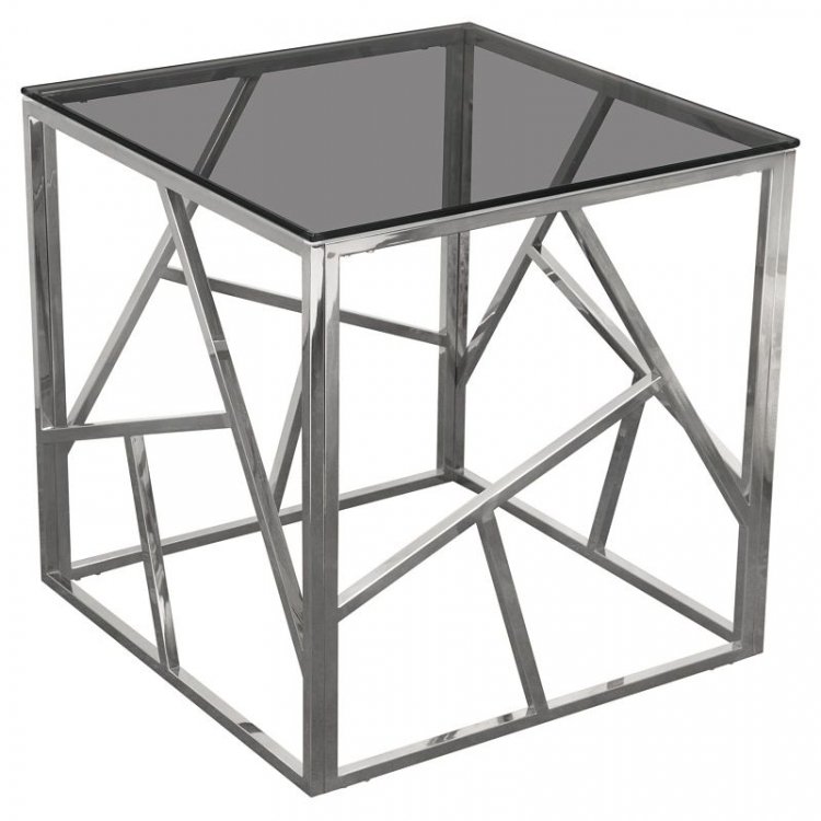 Side Table - Nest - Silver Frame