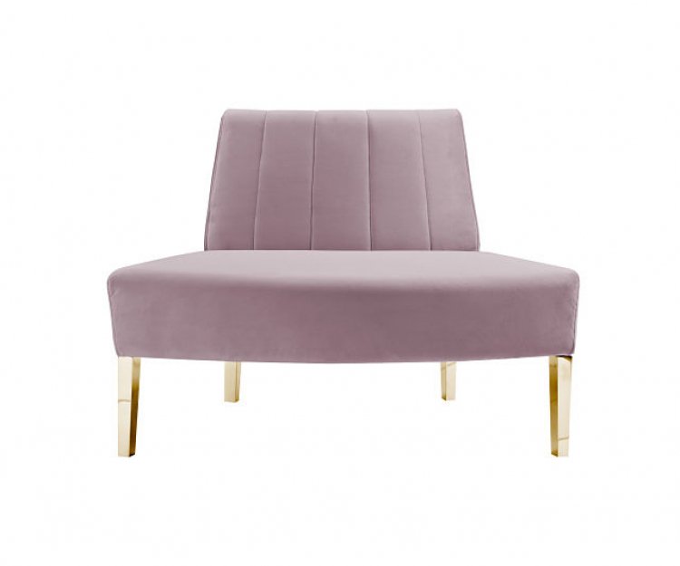 Kincaid Sofa - Outside Round - Dusty Rose
