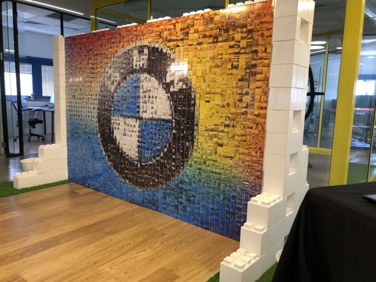Photo Mosaic Wall