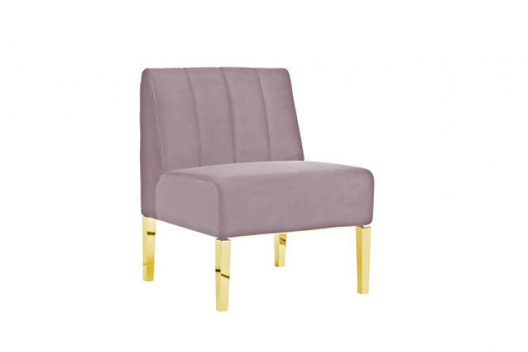 Kincaid Chair - 2ft Length - Dusty Rose