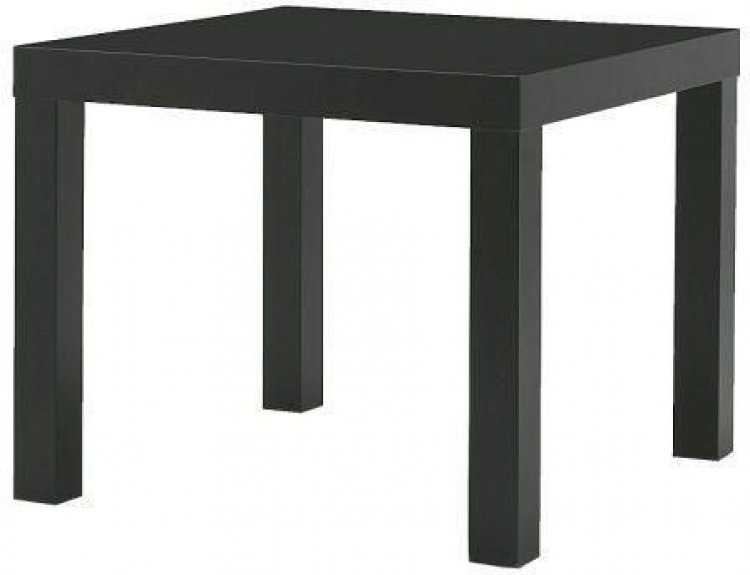 Side Table - Vaseo Cube - Black