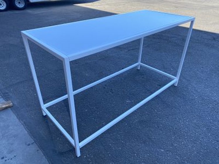 Communal Table - Rivington - White Frame