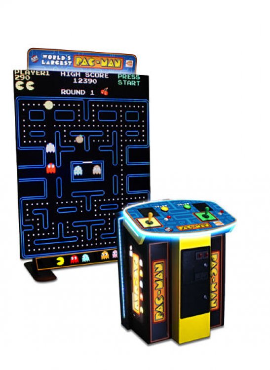 Worlds Largest Pacman Arcade