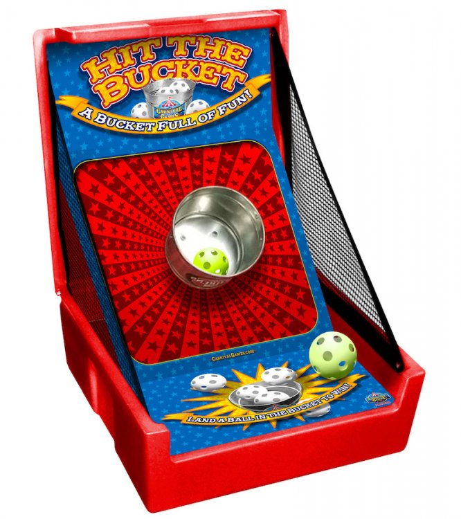 Hit the Bucket Carnival Game