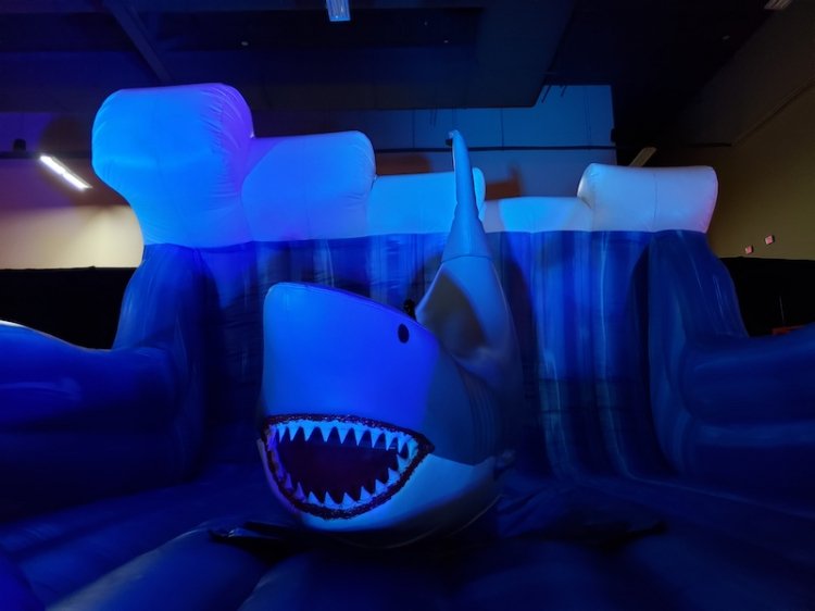 Mechanical Shark incl 1 staff