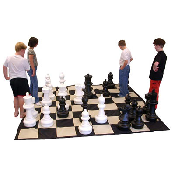 Children play chess on a giant board in the gardens of a 5 star hotel in  Arizona, USA Stock Photo - Alamy