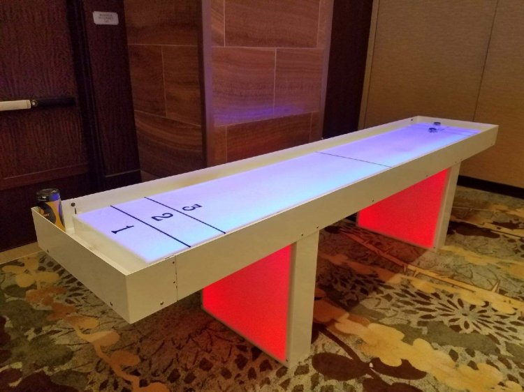 10ft Acrylic Glowing Shuffle Board