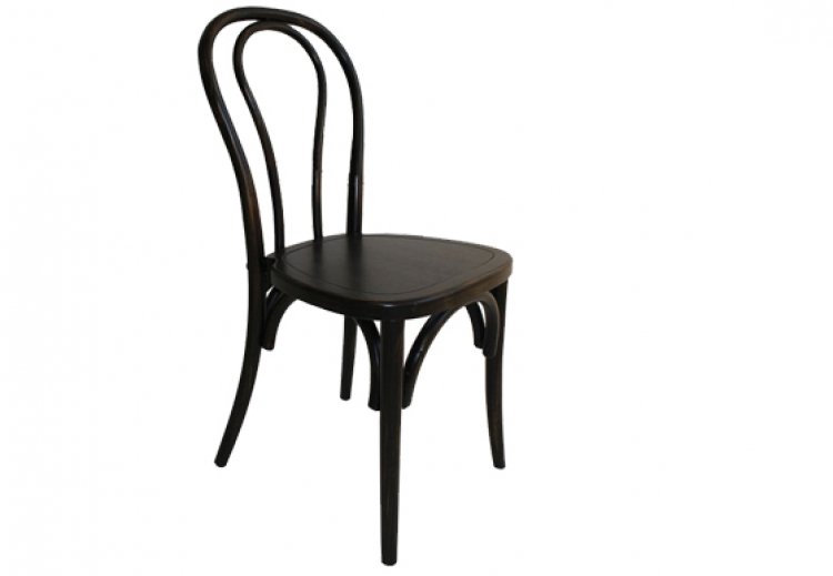 Dining Chair - Black Bentwood