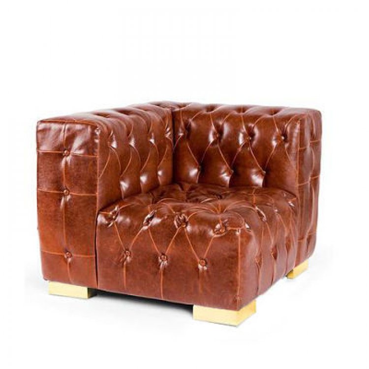Regency Tufted - Corner - Cognac