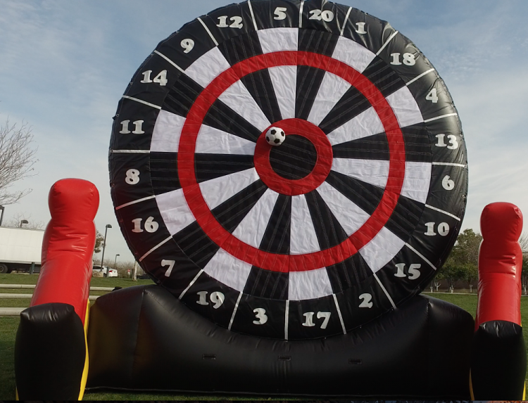 Giant Soccer Dart Board