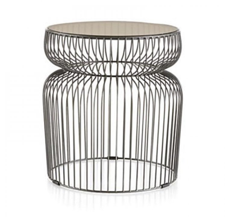 Side Table - Spoke - Black