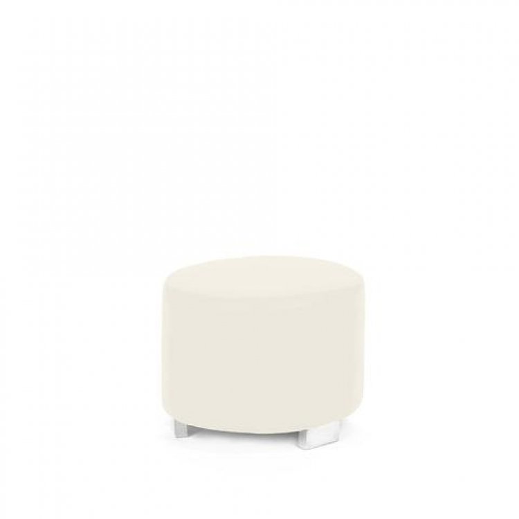 Ottoman - White - Dot