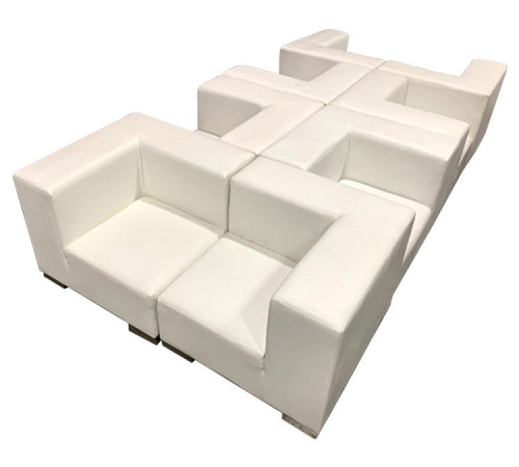 Mondrian - Spider Lounge - White