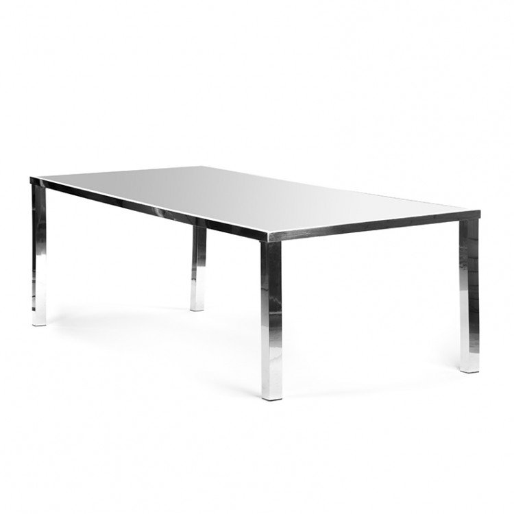 Metropolitan Dining Table - Mirror Top - DINING HEIGHT