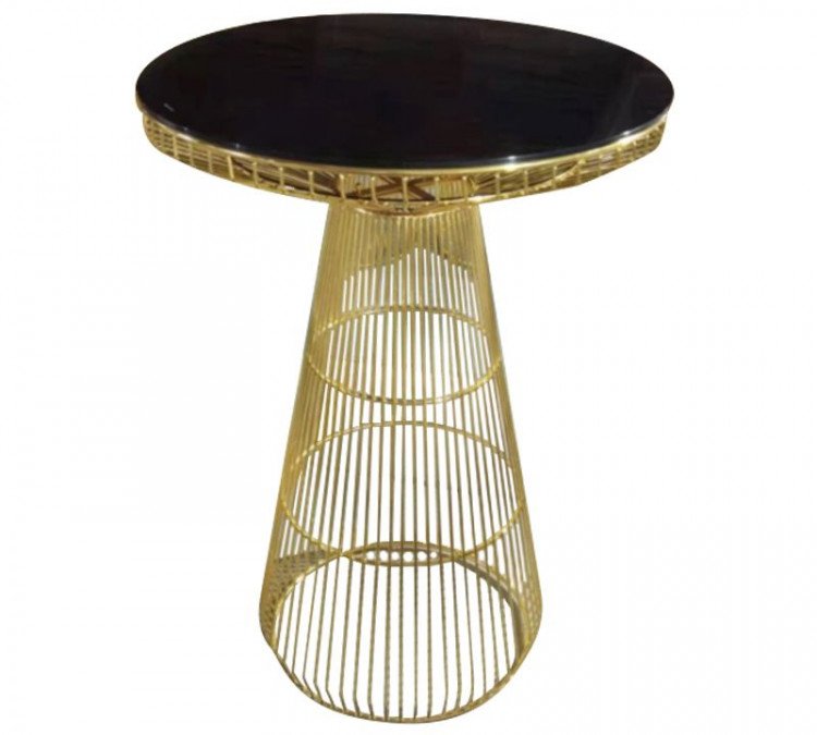 Cocktail Table - Gold Spoke