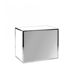 Bar - 4ft Straight Ave - Gold Frame / Mirror Inserts