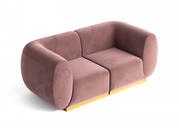 Colette - Loveseat - Blush