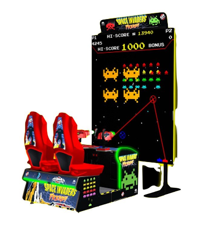 Worlds Largest Space Invaders Arcade