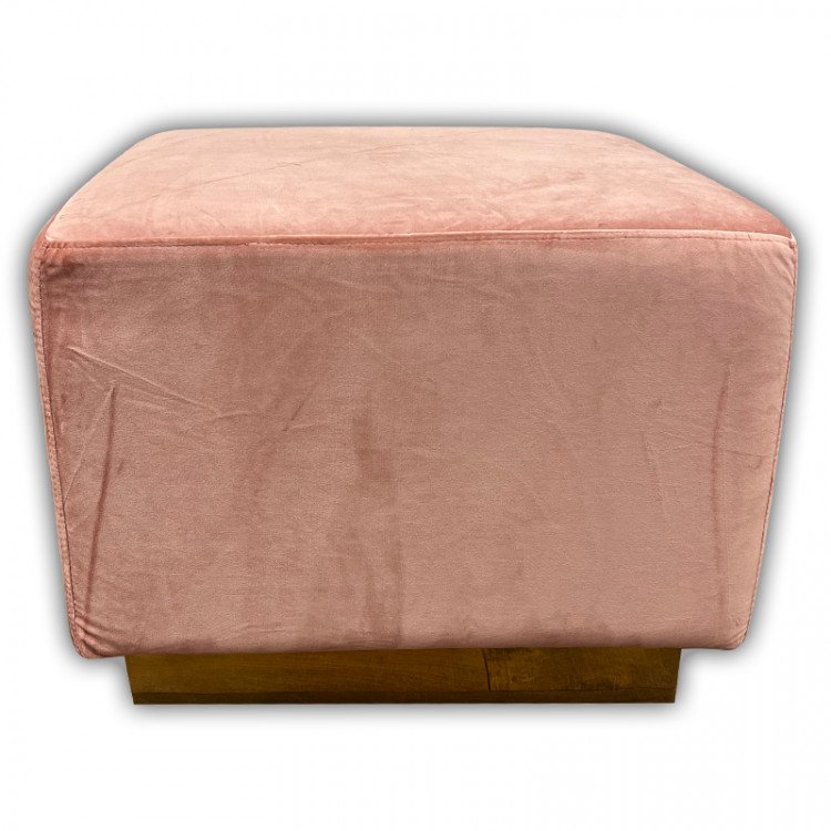 Ottoman - Colette Cube - Blush