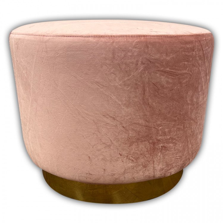 Ottoman - Colette Dot - Blush