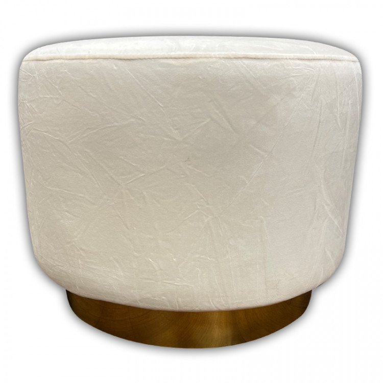 Ottoman - Colette Dot - Ivory