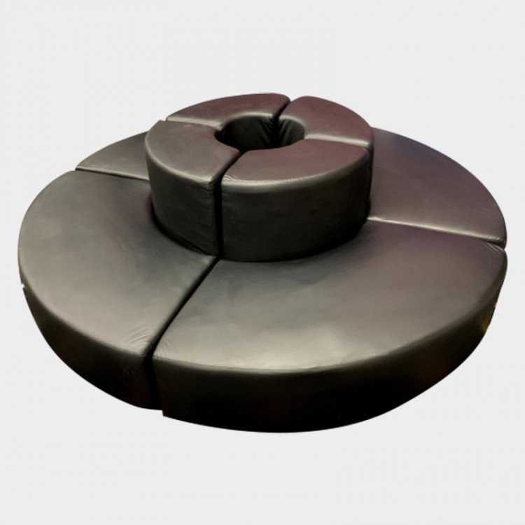 Mondrian - Circular Couch - Black