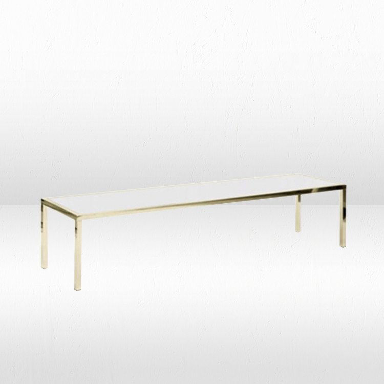Coffee Table - Bentley - Gold Frame