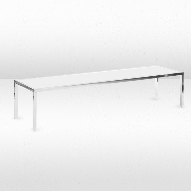 Coffee Table - Bentley - Silver Frame