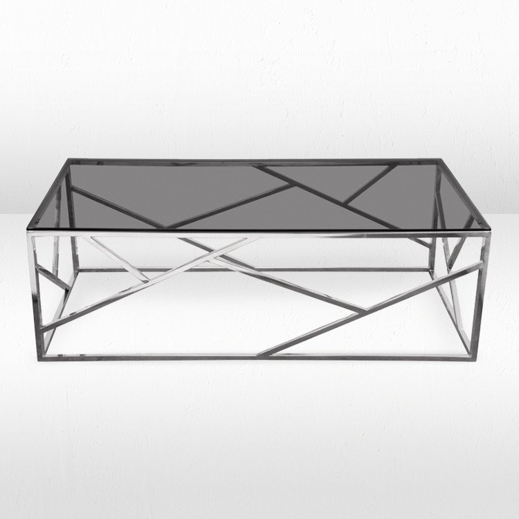 Coffee Table - Nest - Silver Frame