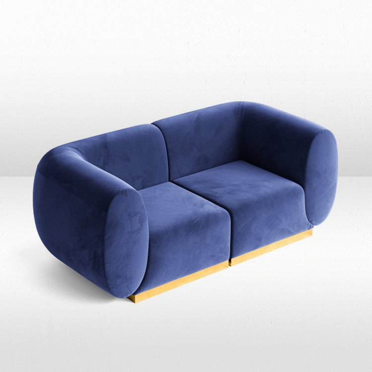 Colette - Loveseat - Sapphire