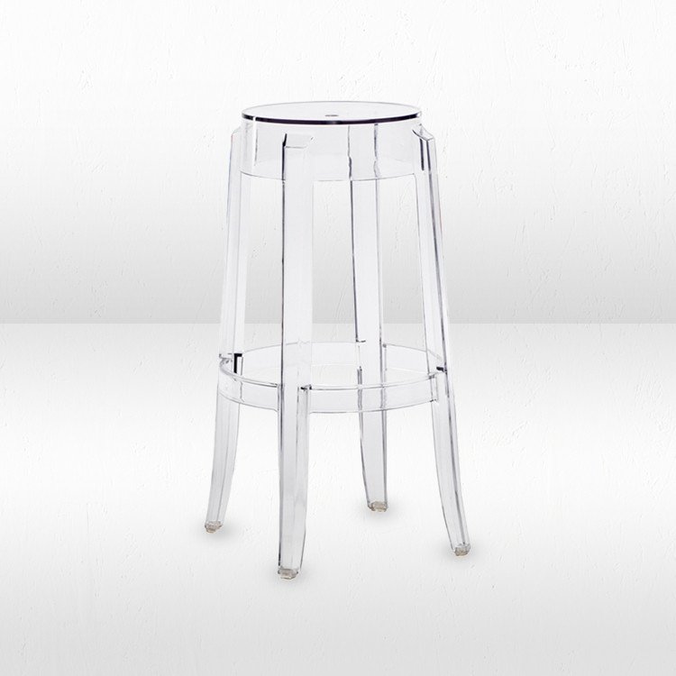 Barstool - Ghost Barstool No Back
