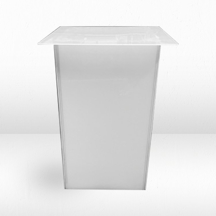 Glowing Cube Cocktail Table - 40 inch height
