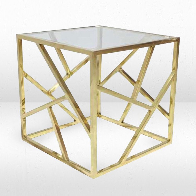 Side Table - Nest - Gold Frame