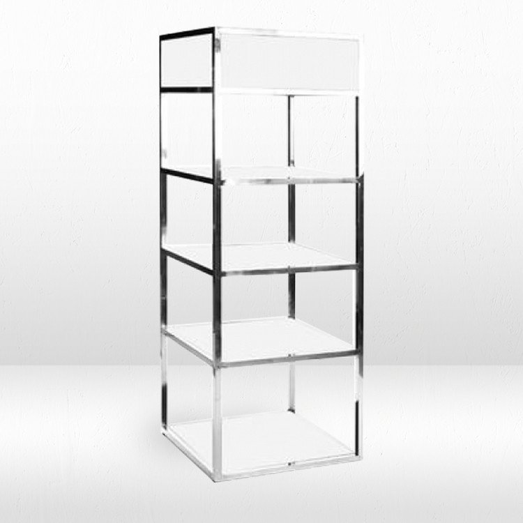 Bar Back - Morgan - Silver Frame