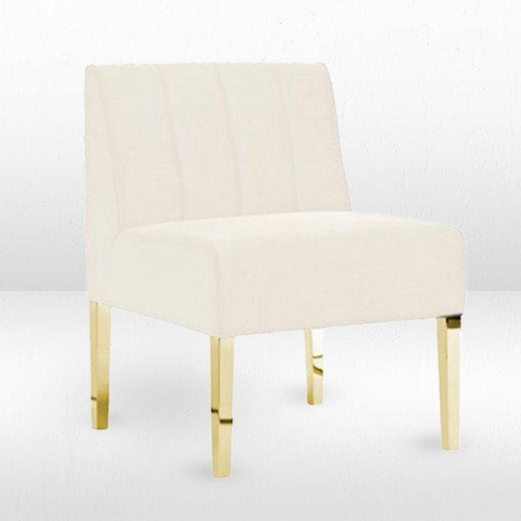 Kincaid Chair - 2ft Length - White