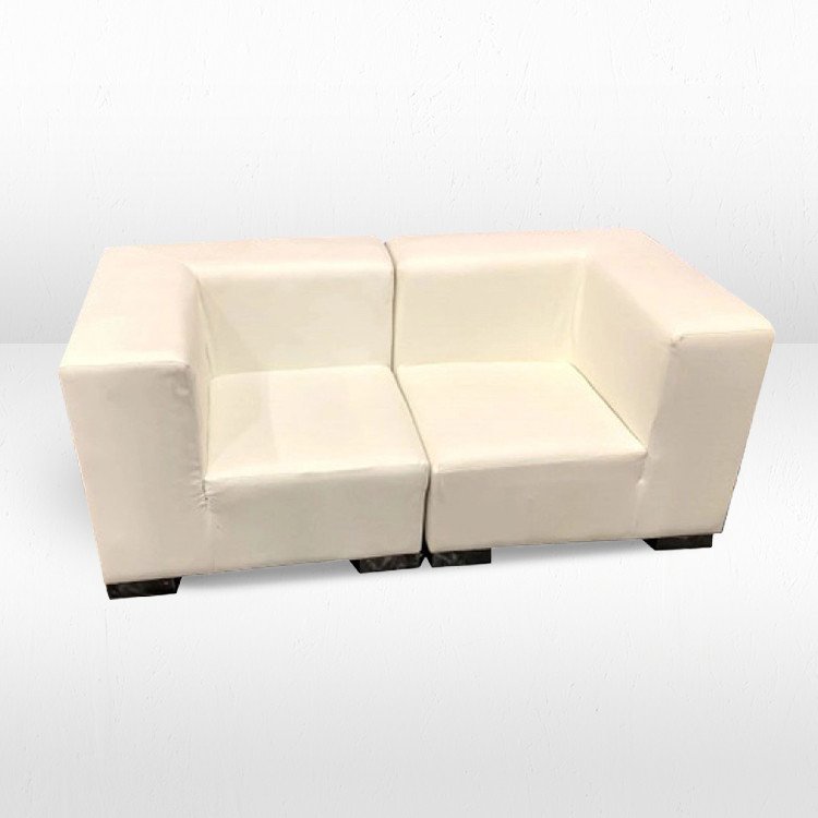 Mondrian - Loveseat - White
