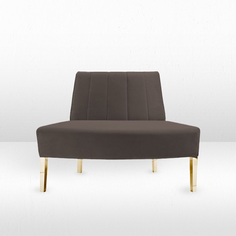 Kincaid Sofa - Outside Round - Graphite