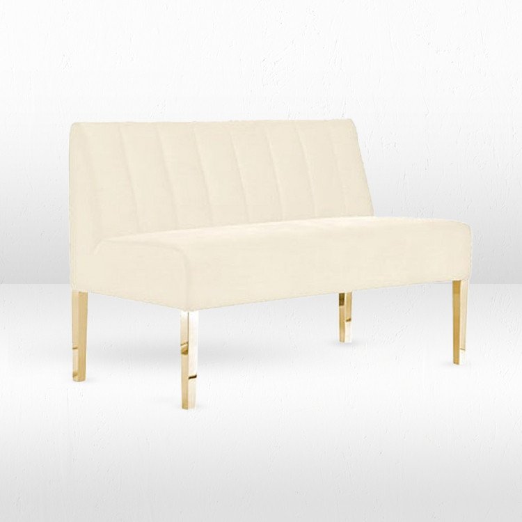 Kincaid Loveseat - 4ft Length - White