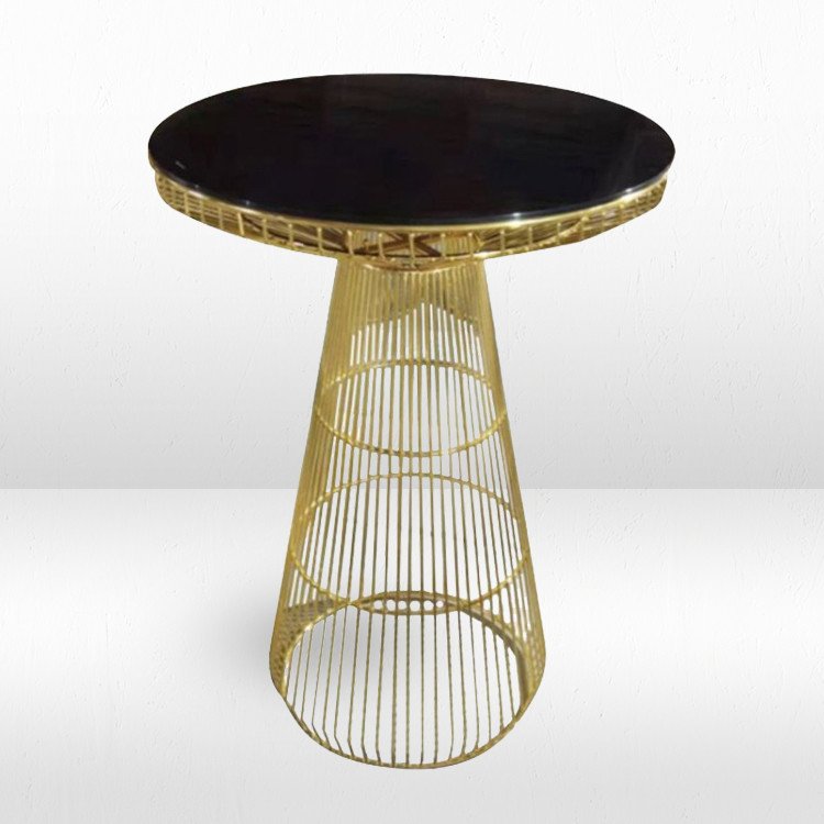 Cocktail Table - Gold Spoke
